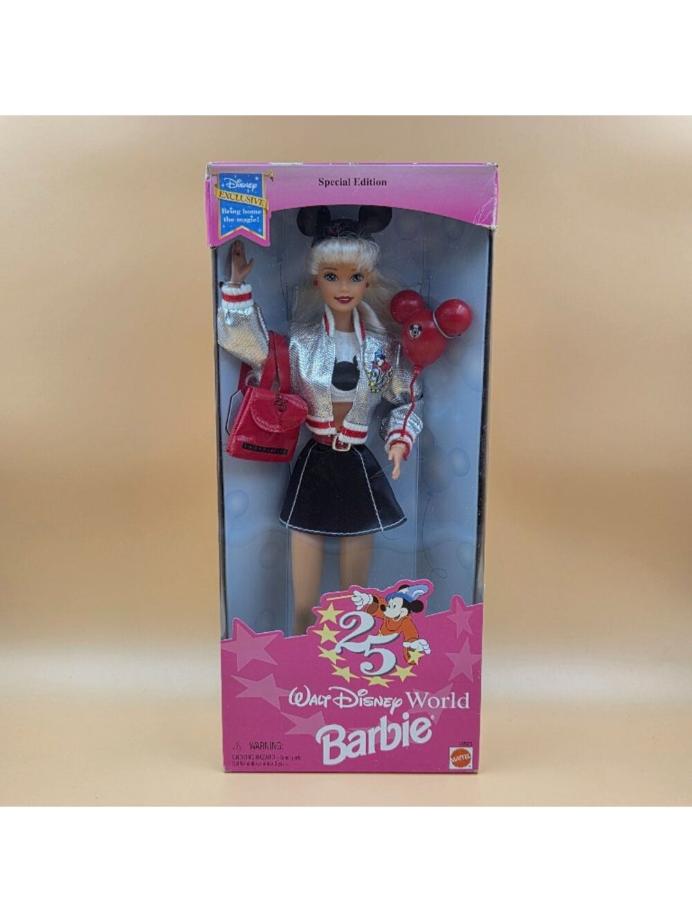 Walt Disney World 25th Anniversary Barbie Special Edition Mattel Doll 1996 - Picture 1 of 16